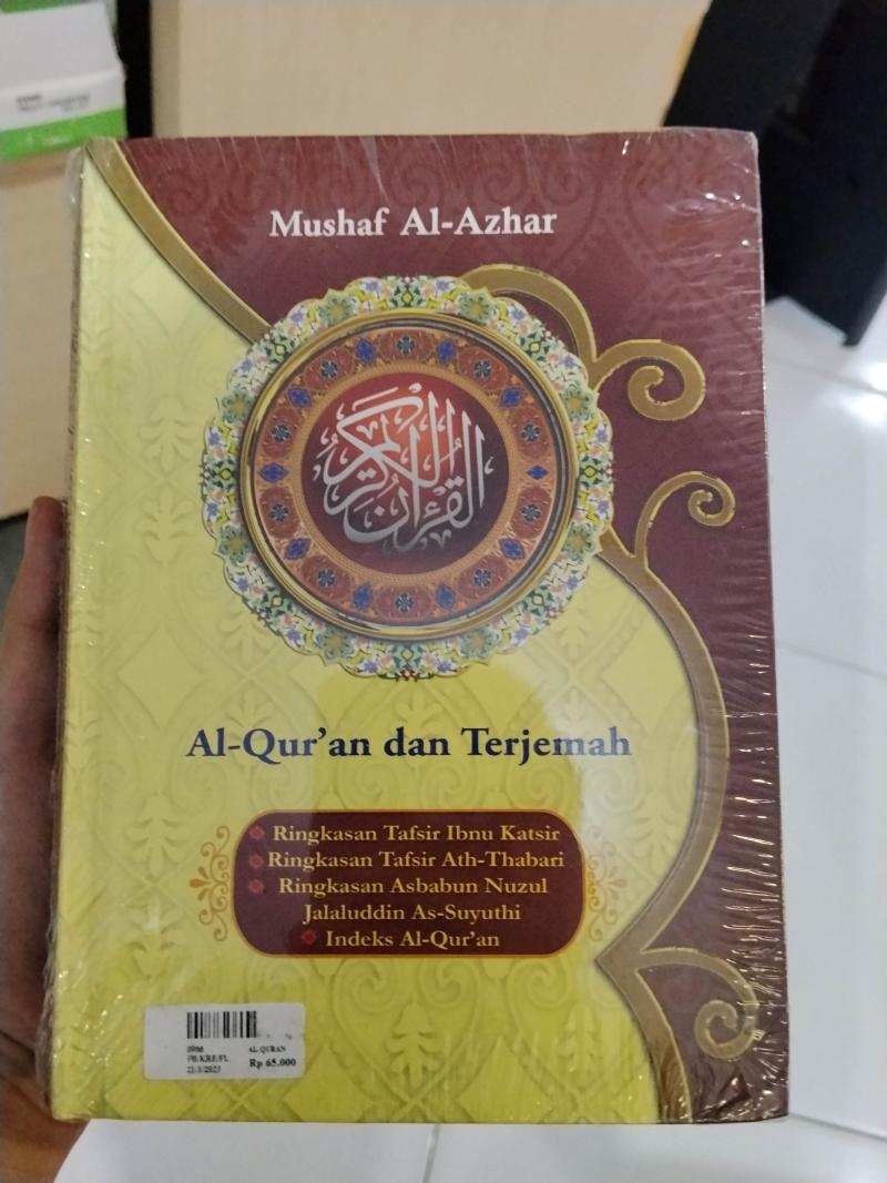 MUSHAF AL-AZHAR AL-QURAN TERJEMAH DAN TAFSIR A5